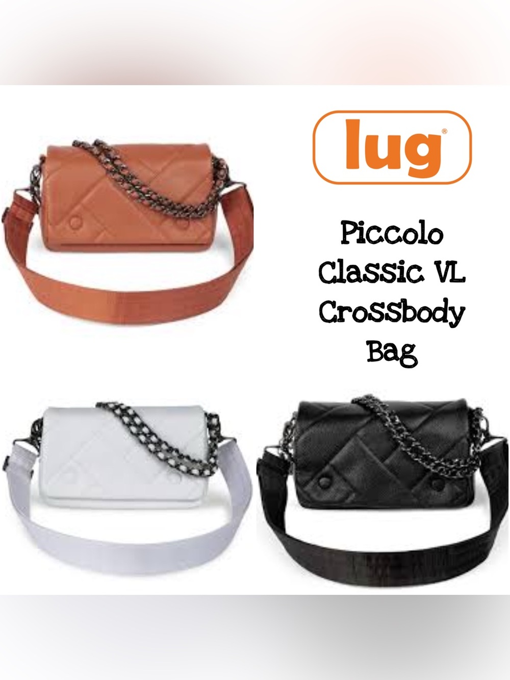 Lug Piccolo Classic VL Crossbody Bag NWT